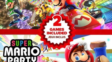 Mario Kart 8 Deluxe + Super Mario Party Double Pack