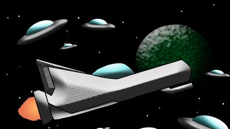 Mega Alien Destroyer