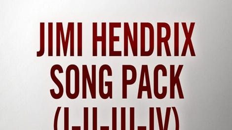 Rocksmith 2014 Edition: Remastered - Jimi Hendrix: Song Pack I-II-III-IV