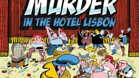 Detective Case and Clown Bot in: Murder in the Hotel Lisbon