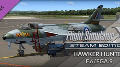 Microsoft Flight Simulator X: Steam Edition - Hawker Hunter F.6/FGA.9 ...