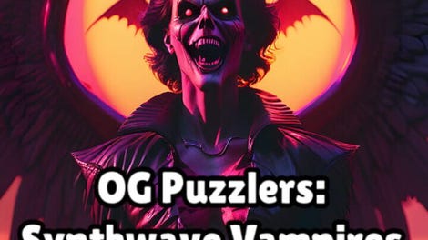 OG Puzzlers: Synthwave Vampires