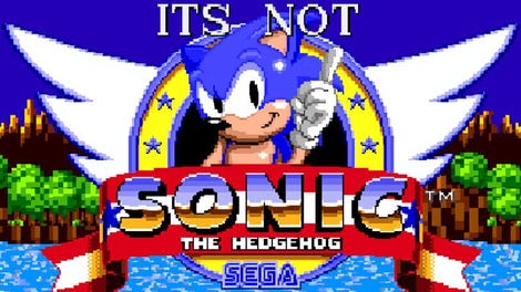 I Can't Believe it's Not Sonic 1
