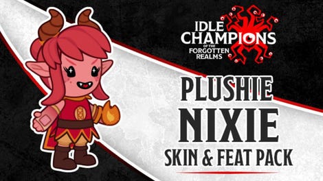 Idle Champions: Plushie Nixie Skin & Feat Pack