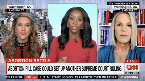 CNN's Abby Phillip Cuts Off Anti-Abortion Activist, Rebuts Her Lies About Mifepristone