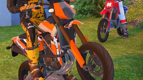 Real Motocross Driving Simulator