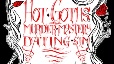 Hot Goths Murder Mystery Dating Sim