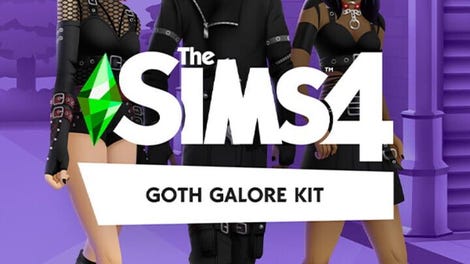 The Sims 4: Goth Galore Kit