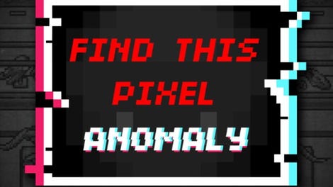 Find This Pixel Anomaly