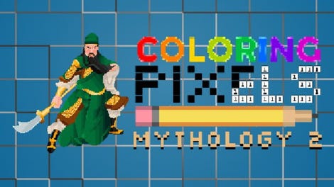 Coloring Pixels: Mythology 2 Pack