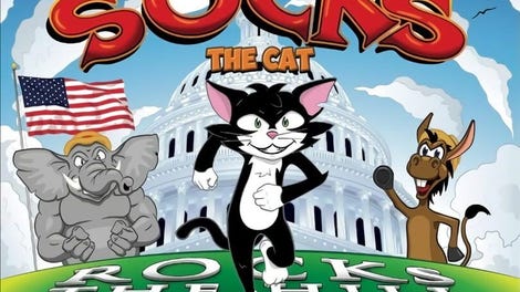 Socks the Cat Rocks the Hill
