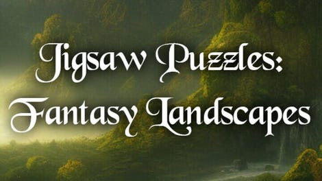 Jigsaw Puzzles: Fantasy Landscapes