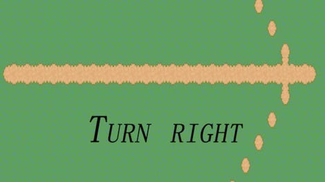 Turn right