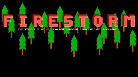 Firestorm: The Forest Fire Simulation Program