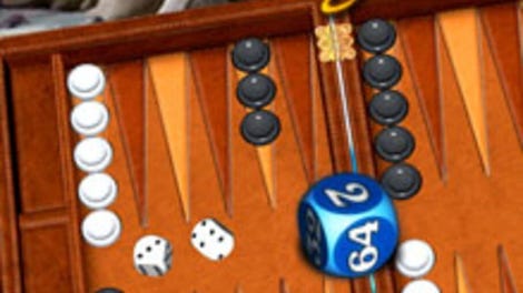 Hardwood Backgammon