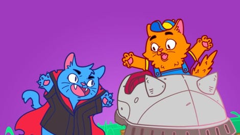 A Park Full of Cats: Haunted Ride