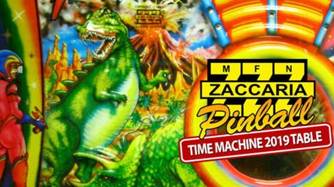 Zaccaria Pinball: Time Machine 2019 Table