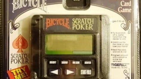 Bicycle Scratch Poker