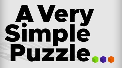 A Very Simple Puzzle...