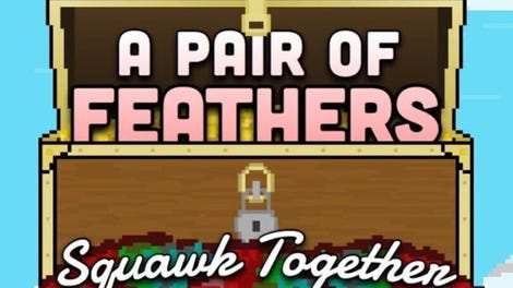 A Pair of Feathers Squawk Together