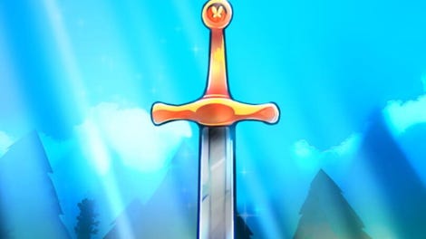 The one who pulls out the sword will be crowned king