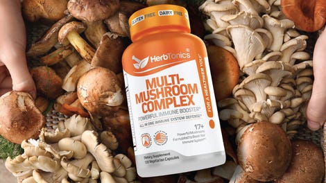 Supercharge Your Energy and Immunity With HerbTonics Mushroom Supplement Complex