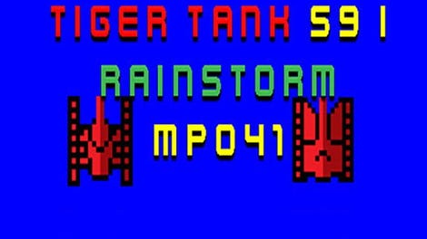 Tiger Tank 59 I: Rainstorm MP041