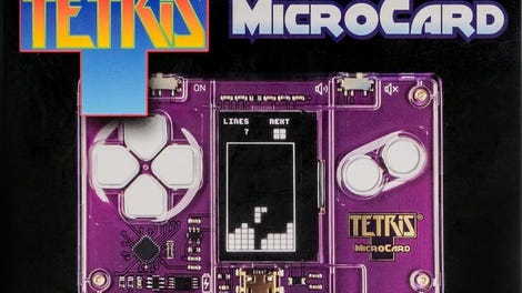 Tetris MicroCard