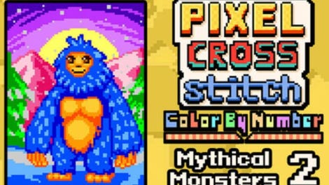 Pixel Cross Stitch: Mythical Monsters Pack 2