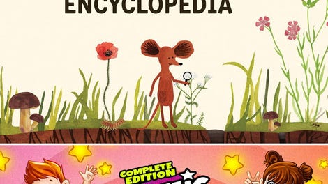 Little Mouse's Encyclopedia + Comic Coloring Book: Complete Edition