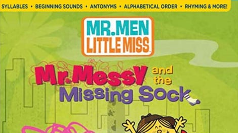 Mr. Men & Little Miss: Mr. Messy and the Missing Sock