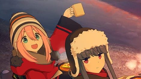 Laid-Back Camp: Virtual - Lake Motosu