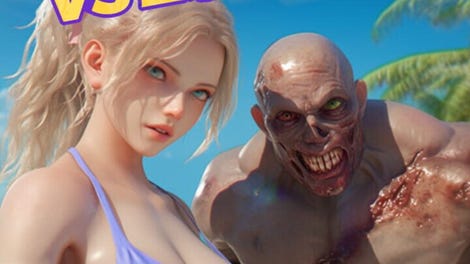 Beauty vs. Zombie