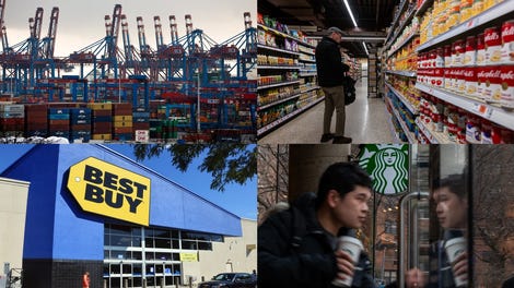 Image for Walmart and Warren Buffett on tariffs, a Target boycott, Starbucks layoffs: Business news roundup