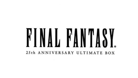 Final Fantasy 25th Anniversary Ultimate Box