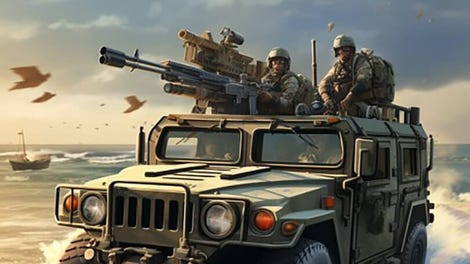 Humvee Assault: War 3D FPS