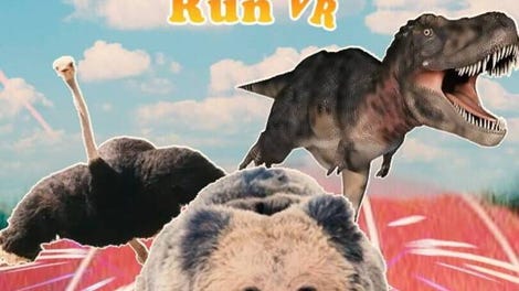 Animal Race Run VR