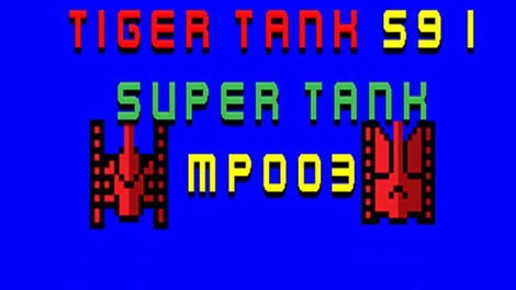 Tiger Tank 59 I: Super Tank MP003