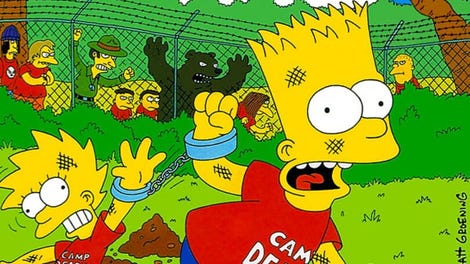 Bart Simpson's Escape from Camp Deadly