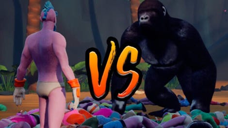 100 Men Vs Gorilla
