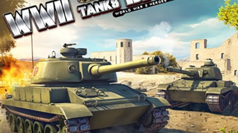 WWII Tanks Battle: World War 2 Heroes Troopers Machines Sim