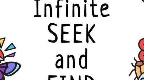 Infinite Seek and Find