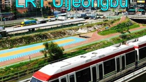 Korean Rail Driving Tour: LRT Uijeongbu