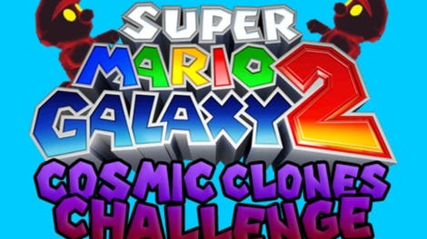 Super Mario Galaxy 2: Cosmic Clones Challenge