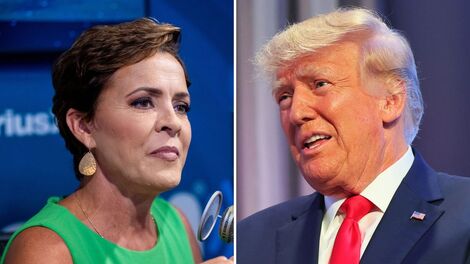 Donald Trump Kind of Hates That His Roommate, Kari Lake, Is a 'Spotlight Hound'