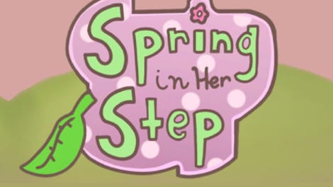 Spring in Her Step