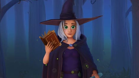 Fairytale Solitaire: Witch Charms