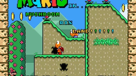Mario In Mushroom Rix Land