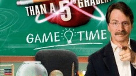 Are You Smarter Than a 5th Grader? Game Time