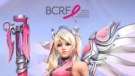 Overwatch 2: Pink Mercy Skin